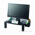 Supporto per monitor da ufficio dal design ergonomico facile da montare